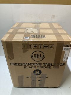 KUHLA FREESTANDING TABLE TOP FRIDGE MODEL: KTTF4BTGB