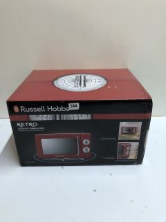 RUSSELL HOBBS RETRO COMPACT MICROWAVE MODEL: RHRETMM705R