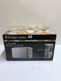 RUSSELL HOBBS SCANDI COMPACT MICROWAVE MODEL: RHMM713MG