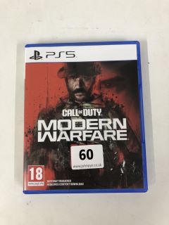 PLAYSTATION 5 CALL OF DUTY MODERN WARFARE III CONSOLE GAME (18+ ID REQUIRED)