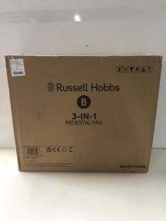 RUSSELL HOBBS 3-IN1 PEDESTAL FAN