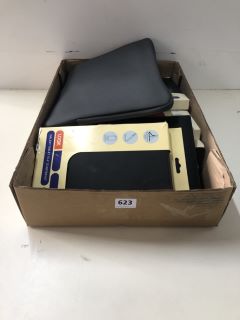 BOX OF ASSORTED TABLET CASES/COVERS