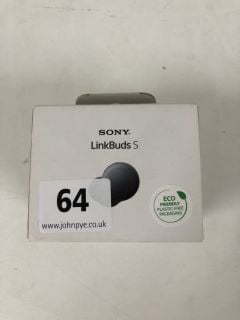 SONY LINKBUDS S WIRELESS EARBUDS MODEL: WF-LS900N - RRP.£139