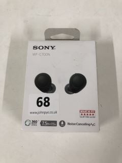 SONY NOISE CANCELLING WIRELESS EARBUDS MODEL: WF-C700N