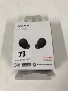 SONY NOISE CANCELLING WIRELESS EARBUDS MODEL: WF-C700N