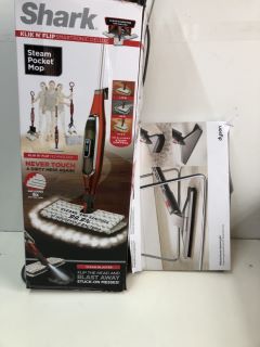 2 X ASSORTED ITEMS INC SHARK KLIK N' FLIP STEAM POCKET MOP