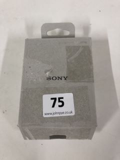 SONY NOISE CANCELLING WIRELESS EARBUDS MODEL: WF-C700N