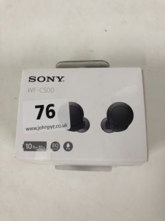 SONY WIRELESS EARBUDS MODEL: WF-C500