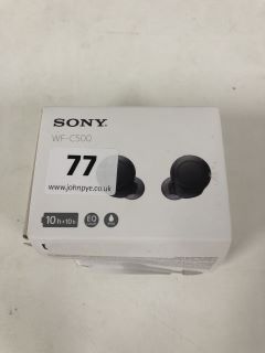 SONY WIRELESS EARBUDS MODEL: WF-C500