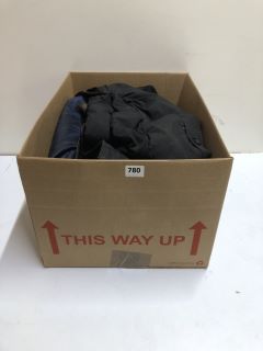 BOX OF ASSORTED CLOTHES