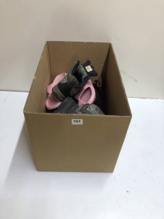 BOX OF ASSORTED SHOES/TRAINERS/BOOTS