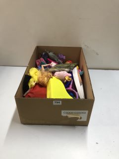 BOX OF ASSORTED ITEMS INC BOP IT GAME