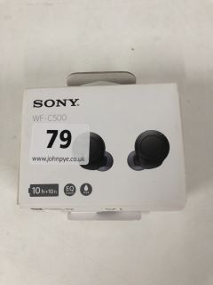 SONY WIRELESS EARBUDS MODEL: WF-C500