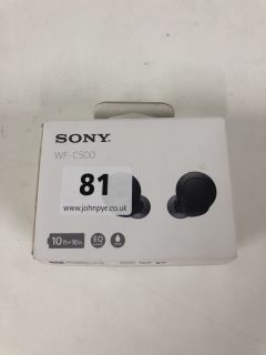 SONY WIRELESS EARBUDS MODEL: WF-C500