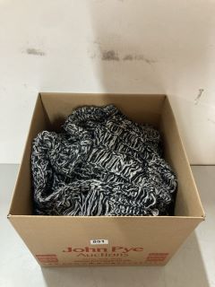 BOX OF CARDIGANS (BLACK & WHITE TWIST) - ASSORTED SIZES