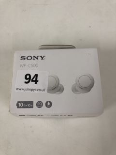 SONY WIRELESS EARBUDS MODEL: WF-C500