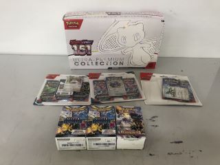 QTY OF POKEMON ITEMS INC SWORD & SHIELD SILVER TEMPEST