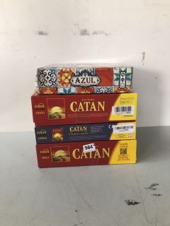 4 X ASSORTED ITEMS INC AZUL BOARD GAME