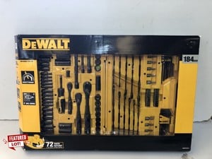 DEWALT 184PC MECHANICS TOOL SET MODEL: DWMT45184-1 RRP:£129.99