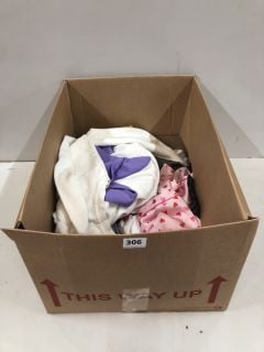 BOX OF ASSORTED CLOTHES INC CROP TOP