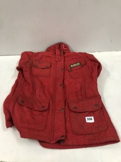 BARBOUR INTERNATIONAL UK SIZE: 10