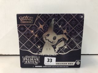 POKÉMON SCARLET & VIOLET PALDEAN FATES TRAINER BOX