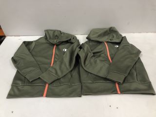 2 X CHAMPION KIDS JACKET UK SIZE: XS(5/6)