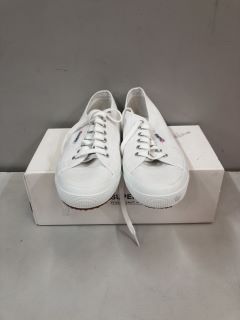 SUPERGA 2750-COTU CLASSIC WHITE UK SIZE: 7