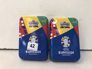 2 X TOPS MATCH ATTAX UEFA EURO 2024 GERMANY