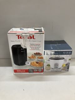 2 X KITCHEN ITEMS INC TEFAL EASY FRY COMPACT