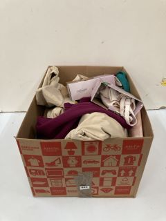 BOX OF ASSORTED CLOTHES INC SWIMMING SHORTS