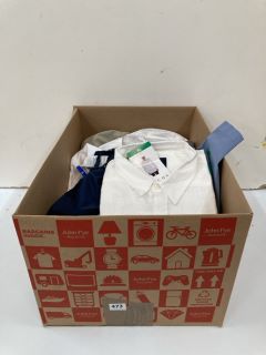 BOX OF ASSORTED CLOTHES INC KIRKLAND SHORTS