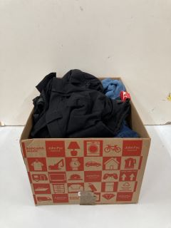 BOX OF ASSORTED CLOTHES INC FASHION LEGGINGS