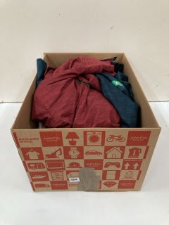 BOX OF ASSORTED CLOTHES INC KIRKLAND LONG SLEEVE SHIRT