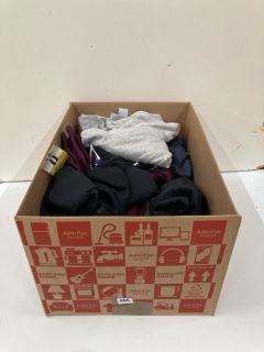 BOX OF ASSORTED CLOTHES INC LONG SLEEVE RED SHIRT