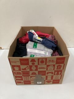 BOX OF ASSORTED CLOTHES INC LIVE LOVE LOUNGE SET