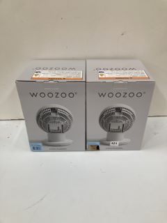 2 X WOOZOO AIR CIRCULATOR