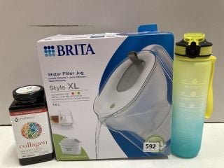 3 X ITEMS INC BRITA WATER FILTER JUG