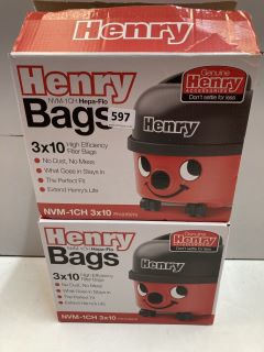 2 X PACK OF HENRY BAGS