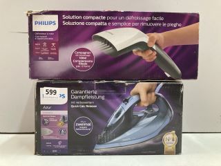 2 X ITEMS INC PHILLIPS STEAM IRON