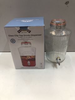 2 X KILNER CLIP TOP DRINKS DISPENSER