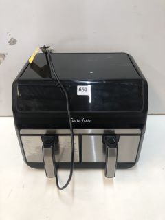 SUR LA TABLE SINGLE OR DOUBLE BASKET AIR FRYER