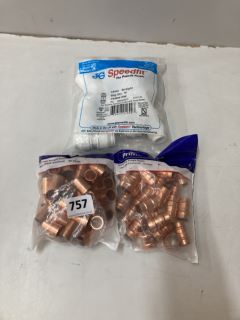 QTY OF ITEMS INC BAG OF SOLDIER RING STRAIGHT COUPLER (MPSC396554700) (MPSC39654702)