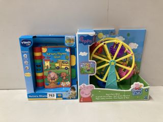 2 X ITEMS INC PEPPA PIG FERRIS WHEEL