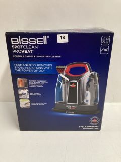 BISSELL SPOTCLEAN PROHEAT PORTABLE CARPET AND UPHOLSTERY CLEANER