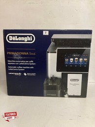 DELONGHI PRIMADONNA SOUL AUTOMATIC COFFEE MACHINE WITH LATTECREMA SYSTEM - RRP £999