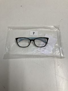 TIFFANY&CO. GLASSES FRAME IN BLUE AND BROWN