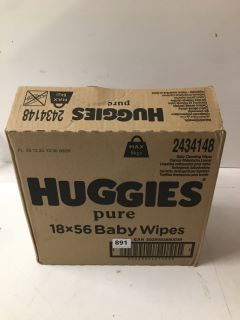 HUGGIES PURE BABY WIPES