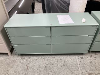 JOHN LEWIS ANYDAY FORMAT 3+3 DRAWER CHEST RRP £289.00