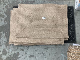 ASSORTED JOHN LEWIS DOORMATS